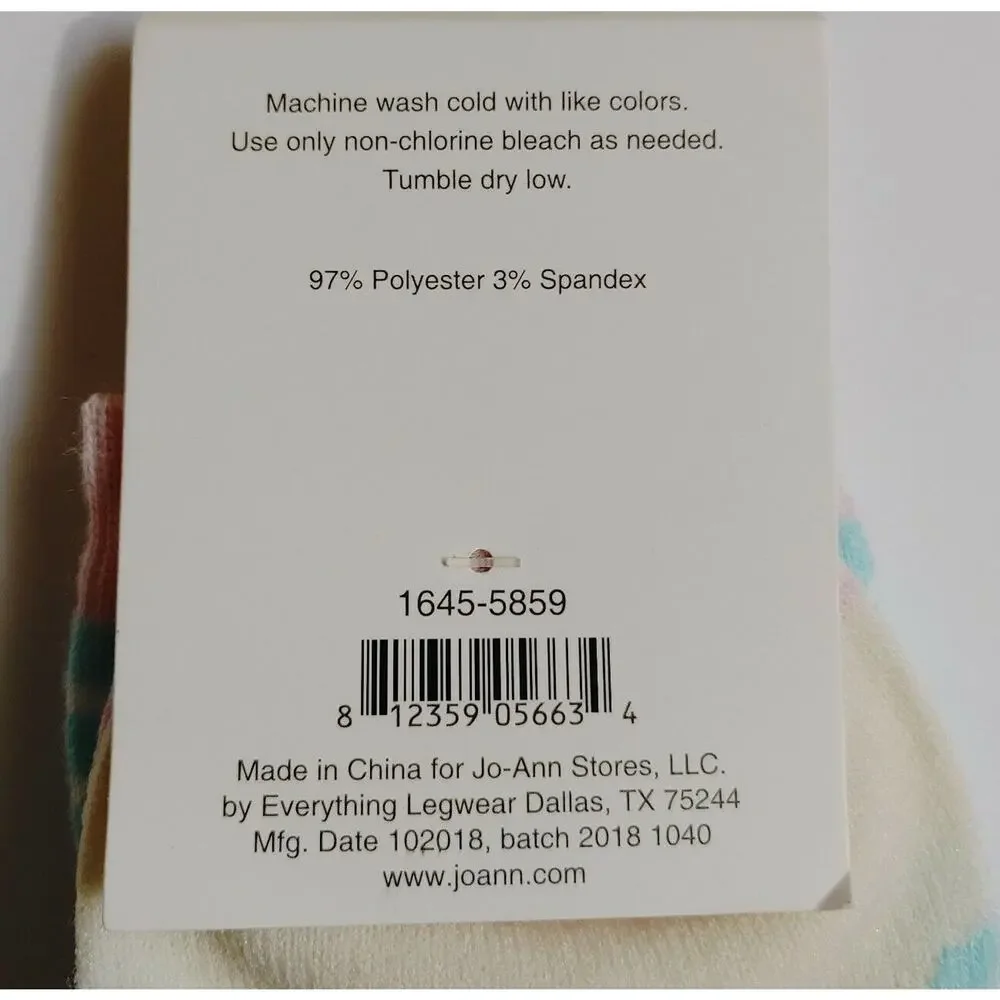Women's Easter Llama Crew Socks ~Size 4 - 10